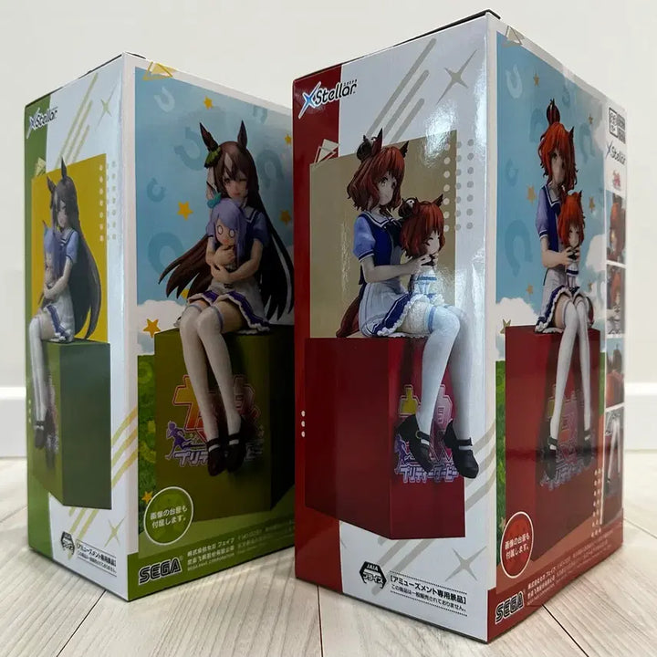 [BUNJANG] Sega Uma Musume: Pretty Derby Figure - Satono &amp; Aston Maru Chan Set / 세가 우마무스메 프리티더비 피규어 사토노&amp;애스턴마짱