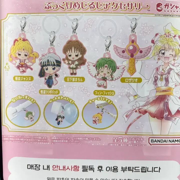 [BUNJANG] Kamikaze Jeanne "Mejirusi" 3-Piece Bundle Set (Jeanne, Sinbad, Pin) / 신의괴도 잔느 메지루시 3종 일괄 잔느 신밧드 핀