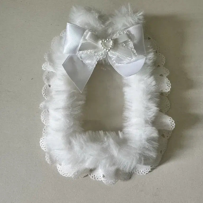 [BUNJANG] Angelcore White Lace Photocard Holder / 엔젤코어 포카홀더 화이트 레이스 포토카드홀더 양도