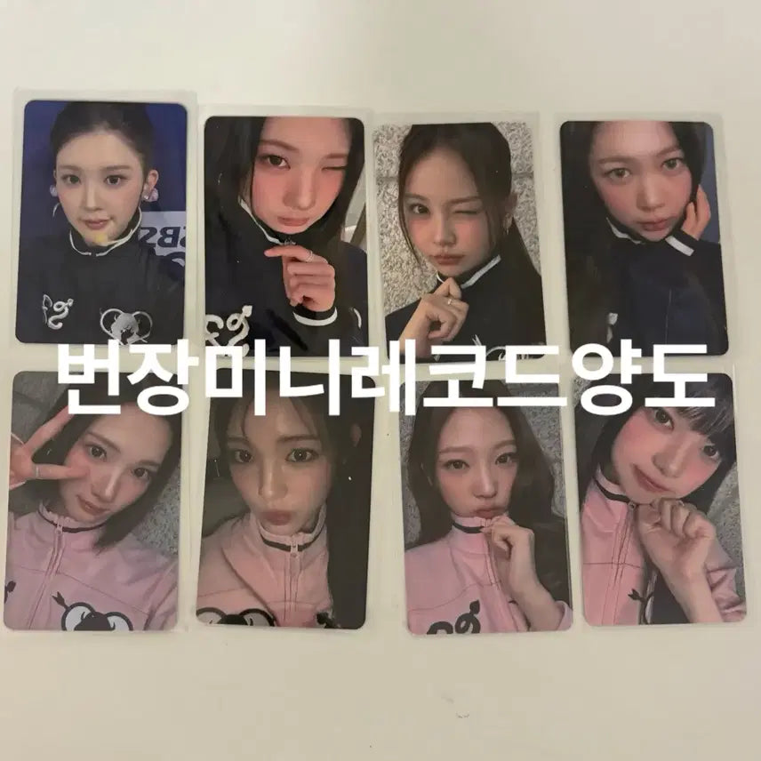 [BUNJANG] Hearthart Focus Mini Record Photocard Set / 하투하 포커스 미니레코드 포카 1세트 양도