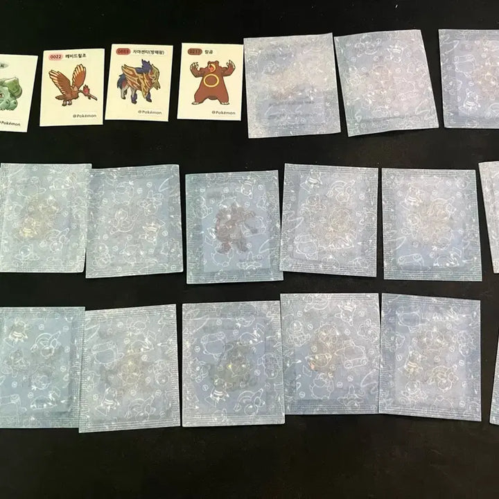 [BUNJANG] Pokemon Stickers 21 pcs Bundle / 네고가능)포켓몬 띠부씰 21장(택포)