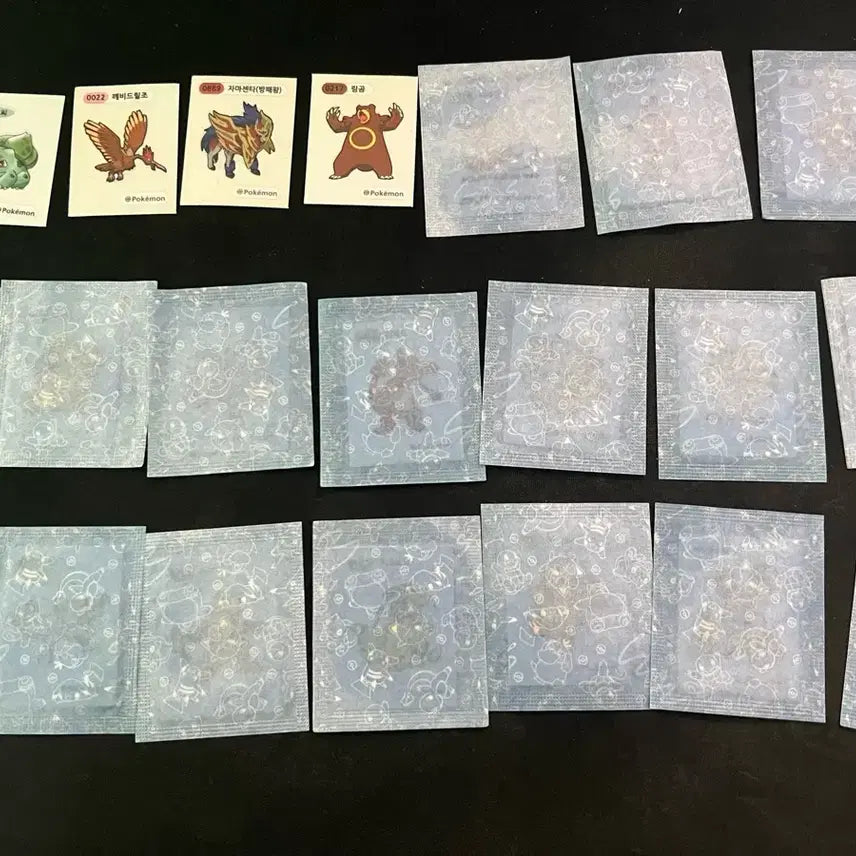 [BUNJANG] Pokemon Stickers 21 pcs Bundle / 네고가능)포켓몬 띠부씰 21장(택포)
