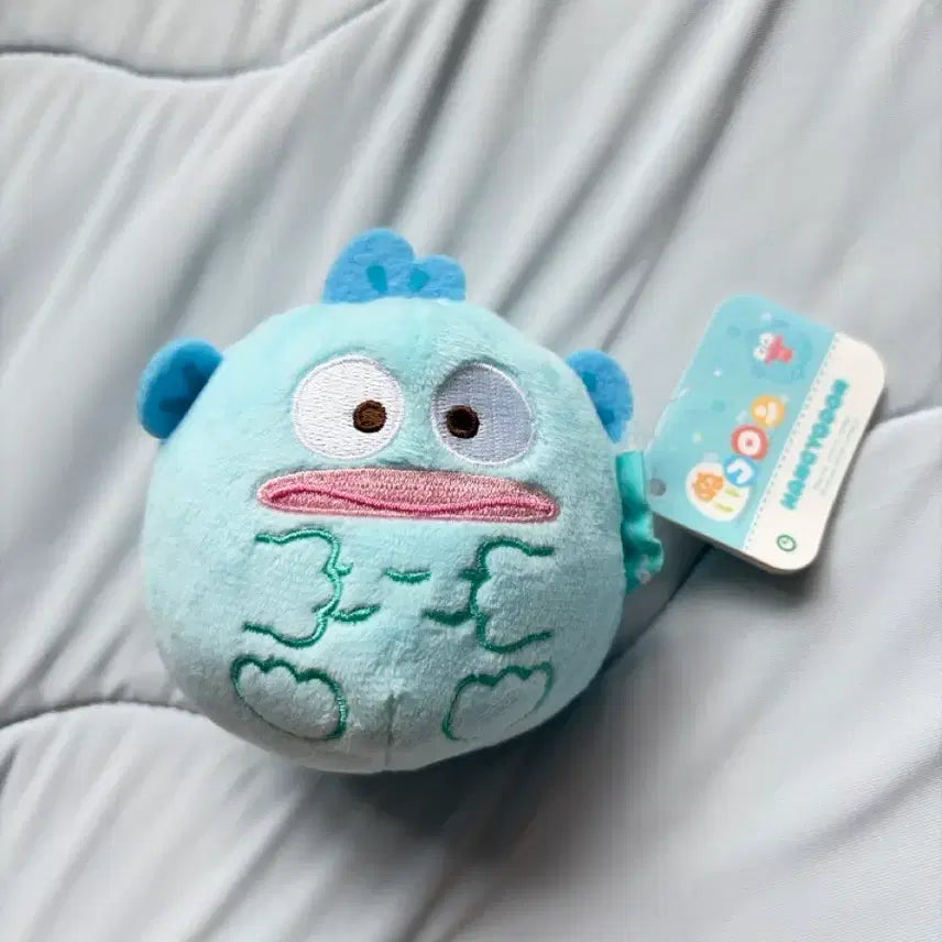 [BUNJANG] Sanrio Characters Gyudon Nuisilong Tumbler Mascot Doll Keychain / 한교동 산리오캐릭터즈 누이코론 오뚝이 마스코트 인형 키링