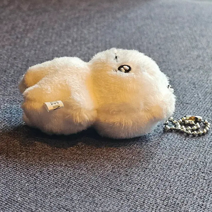 [BUNJANG] Stray Kids Hyunjin Weasel Mini Keyring Doll / 스트레이키즈 스키즈 황현진 현진 비공굿 비공식 7cm 족제비 인형 베베뿌 현뿌 미니 키링 현진인형 키링인형 족제비인형 비공굿인형