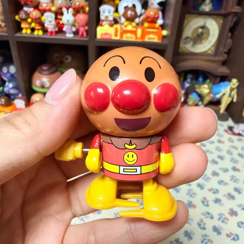 [BUNJANG] Anpanman Vintage Wind-up Gacha / 호빵맨 고전 태엽 가챠