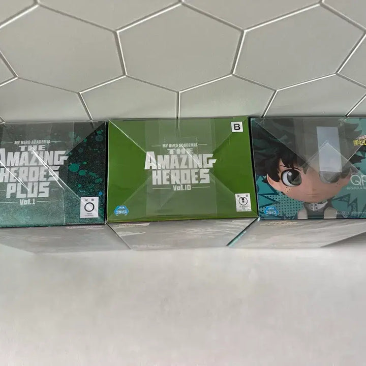 [BUNJANG] Izuku Midoriya 3-Piece Figure Set / 나의히어로아카데미아 미도리아 피규어3종