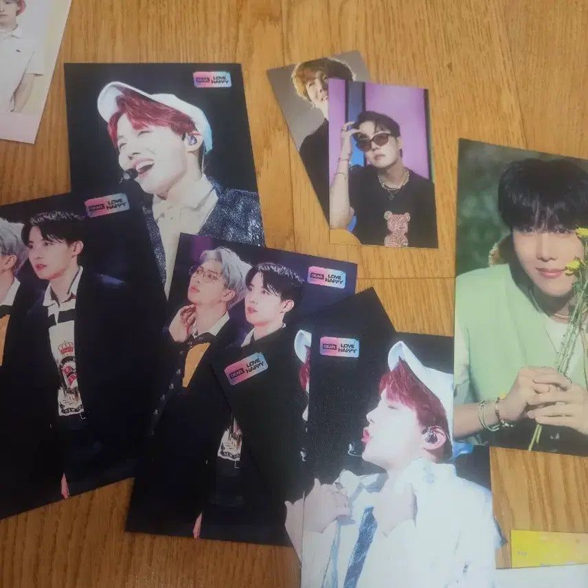 [BUNJANG] BTS J-Hope Bundle Set (Photocard, Sticker, Keyring, etc.) / 방탄소년단 제이홉 키링등 일괄