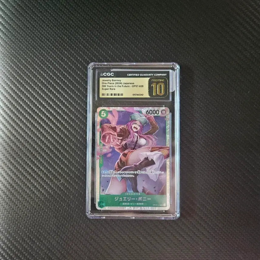 [BUNJANG] One Piece Jewelry Bonney OP07-026 SR CGC 10 Pristine / 원피스 쥬얼리 보니 카드 OP07-026 SR CGC 10P