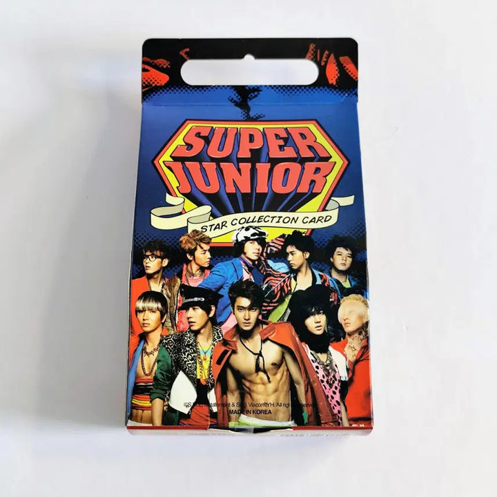 [BUNJANG] Super Junior 2012 Star Collection Card &amp; 2014 Super Show 5 Beach Towel Bundle Set (Sealed) / [미개봉] 슈퍼주니어 2012 스타컬렉션 카드 &amp; 2014 슈퍼쇼5 비치타월 일괄