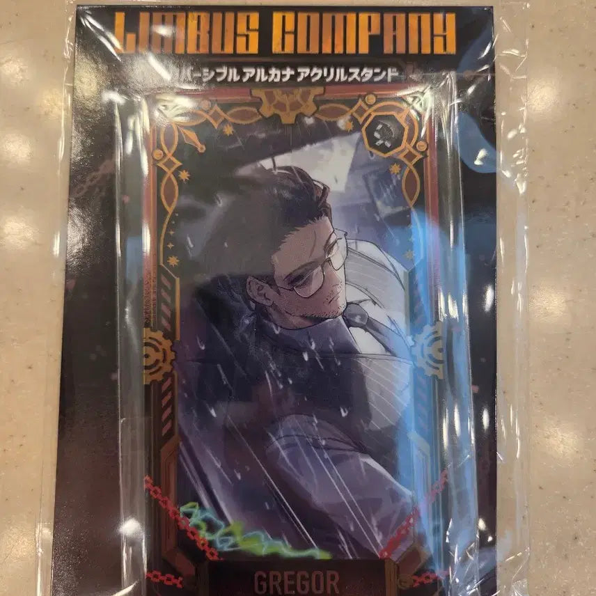 [BUNJANG] Limbus Company Animate Fair Reversible Arcana Acrylic Stand Gregor / 림버스컴퍼니 애니메이트페어 리버시블 아르카나 아크릴스탠드 그레고르