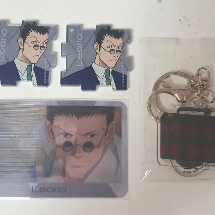 [BUNJANG] Hunter x Hunter Leorio Collaboration Cafe Goods Bundle Set / (일괄) 헌터헌터 레오리오 콜라보 카페 굿즈