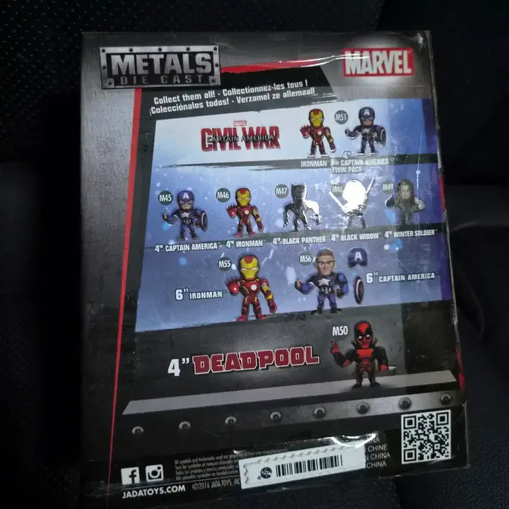 [BUNJANG] Metal Die-Cast Deadpool Figure / 메탈 다이캐스트 데드풀 피규어