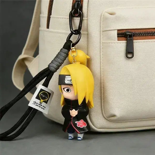 [BUNJANG] Deidara Akatsuki Figure Keychain / 디다라 아카츠키 피규어 키링