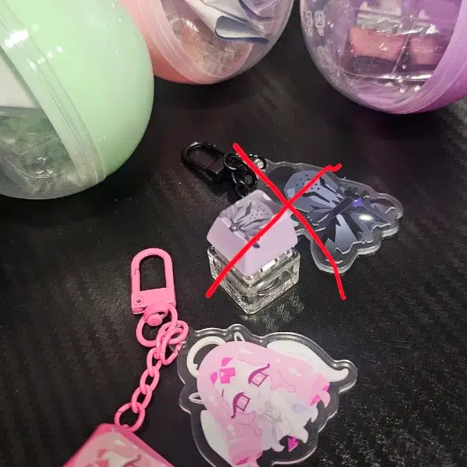 [BUNJANG] Cook Kingdom Light Keycap / Random Keycap Keychain Holder, Jade / 쿠킹덤 라이트키캡 이슈 / 랜덤키캡 홀베, 옥춘 팝니다