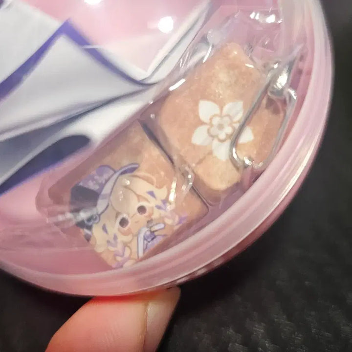 [BUNJANG] Cook Kingdom Light Keycap / Random Keycap Keychain Holder, Jade / 쿠킹덤 라이트키캡 이슈 / 랜덤키캡 홀베, 옥춘 팝니다