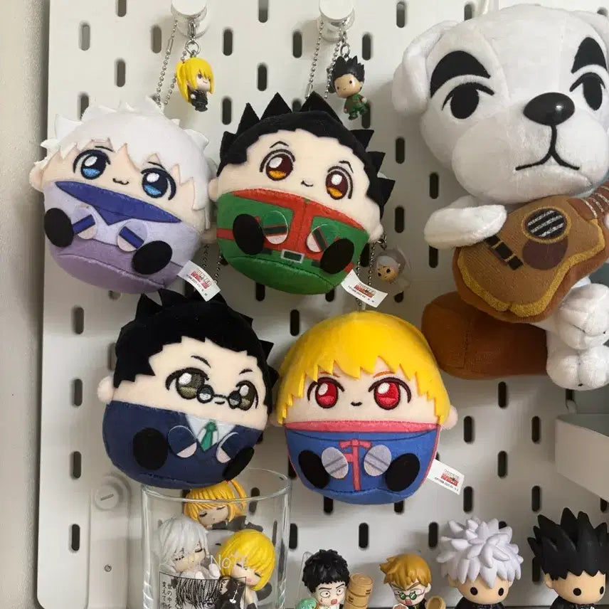 [BUNJANG] Hunter x Hunter Nui Doll Set (Gon, Killua, Leorio, Kurapika) / 헌터헌터 만쥬 눌셋 누이 4인조