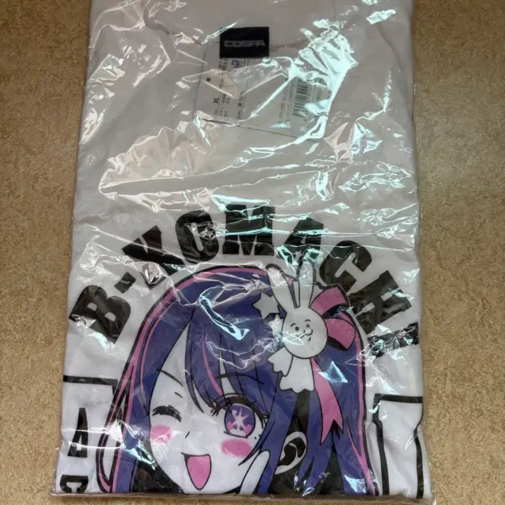 [BUNJANG] Oshi no Ko COSPA Official T-Shirt XL (Sealed) / 최애의아이 티셔츠 COSPA 공식굿즈
