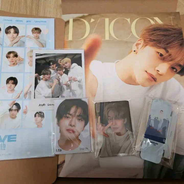 [BUNJANG] Alpaca Drive One Dicon Magazine Sin Long Type A Lucky Draw Photocard / 알파드라이브원 디아이콘 잡지 씬롱 특전O