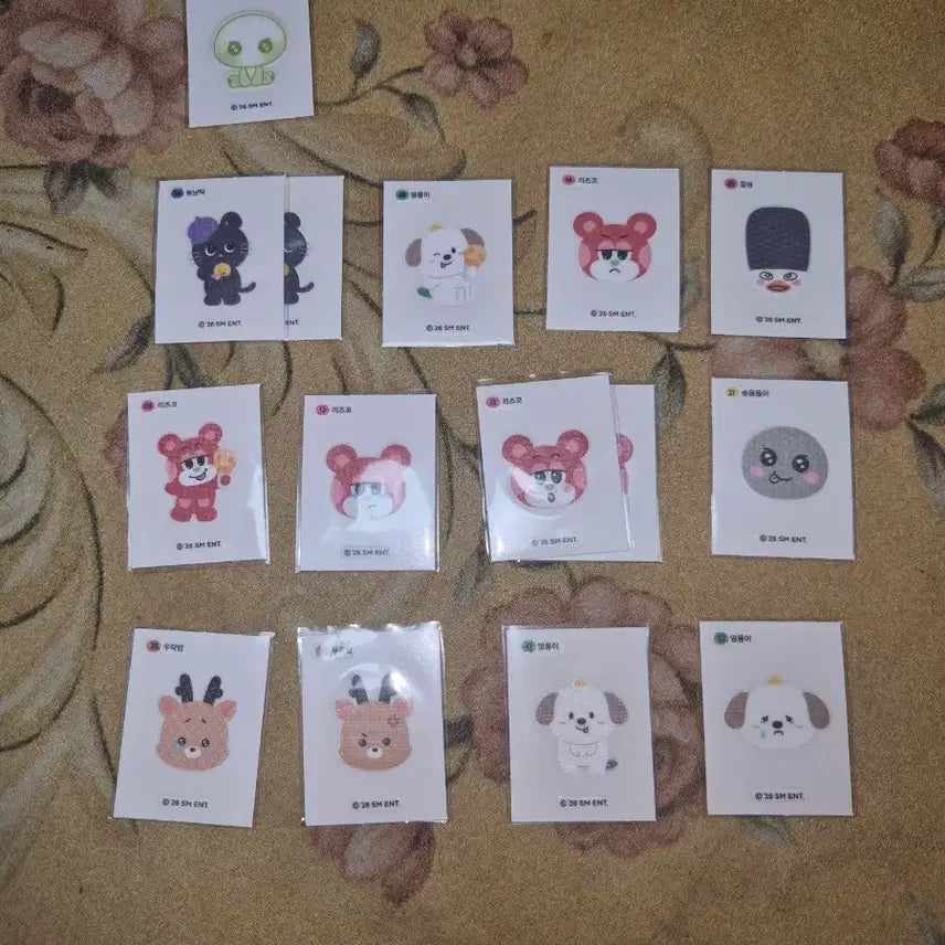 [BUNJANG] Riize Little Riiize Ttibu Seal Sticker Set / 판매 리틀라이즈 라이즈 띠부씰 띠부띠부씰
