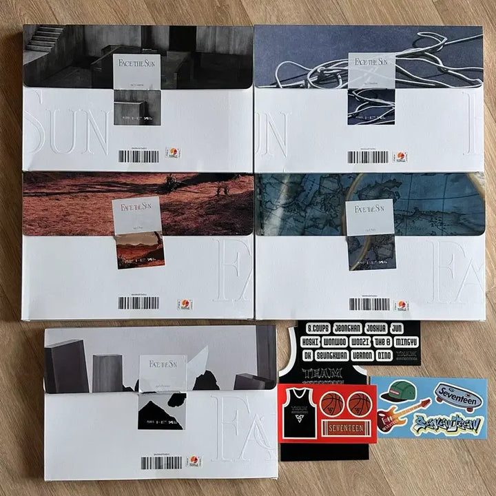 [BUNJANG] SEVENTEEN Face the Sun Album Bundle Set / 세븐틴 Face the Sun 페더썬 앨범 일괄 양도