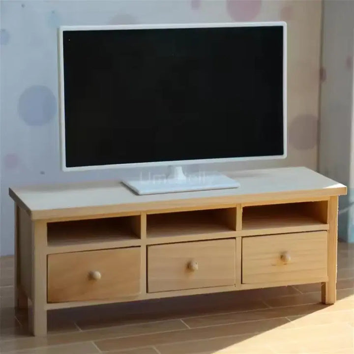 [BUNJANG] 1/12 Scale Miniature Furniture Set (Antique Sofa + Modern TV &amp; Cabinet) - New Condition / [미개봉/새상품] 1/12 미니어처 가구 세트 (엔틱 쇼파 + 모던 TV &amp; 수납장)