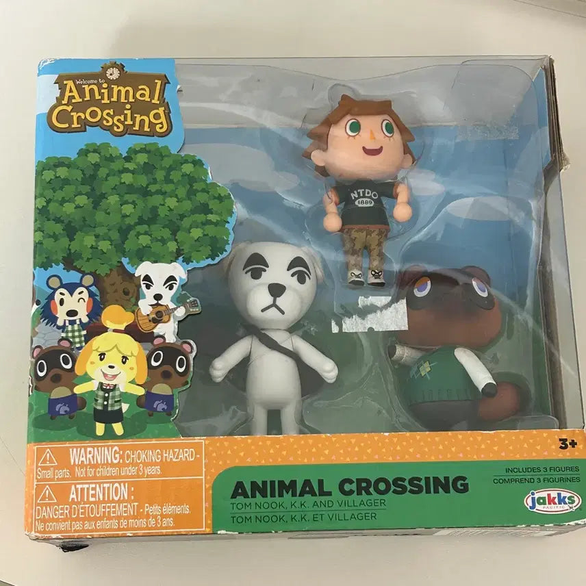 [BUNJANG] Animal Crossing Classic Figure Set (Tom Nook, K.K. Slider, Villager) / 동물의 숲 고전 피규어세트 (너굴, K.K., 주민)