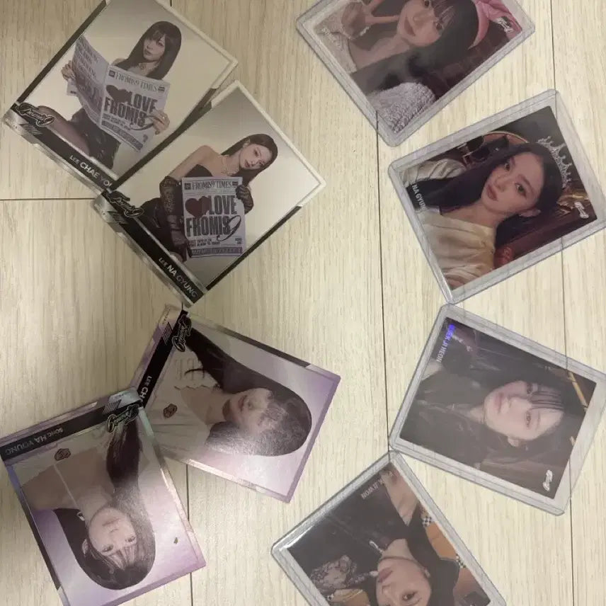 [BUNJANG] fromis_9 Teraca 4-Type Selfie Photocard Set / 프로미스나인 테레카 4종 셀피