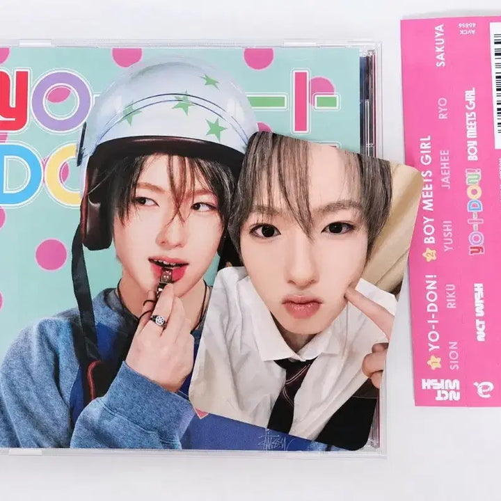 [BUNJANG] NCT WISH Sakuya Jewel Case Japanese Album / 엔시티 위시 보밋걸 요이돈 일본 앨범 사쿠야 개인반