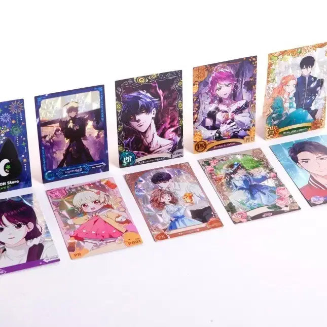 [BUNJANG] D&amp;C Store 4th Anniversary Photocard Set / [잠시할인] 디앤씨스토어 4주년 pr카드 악역의엔딩은죽음뿐 이번생은가주가되겠습니다 인소의법칙 나혼자만레벨업 포토카드 컬렉팅카드