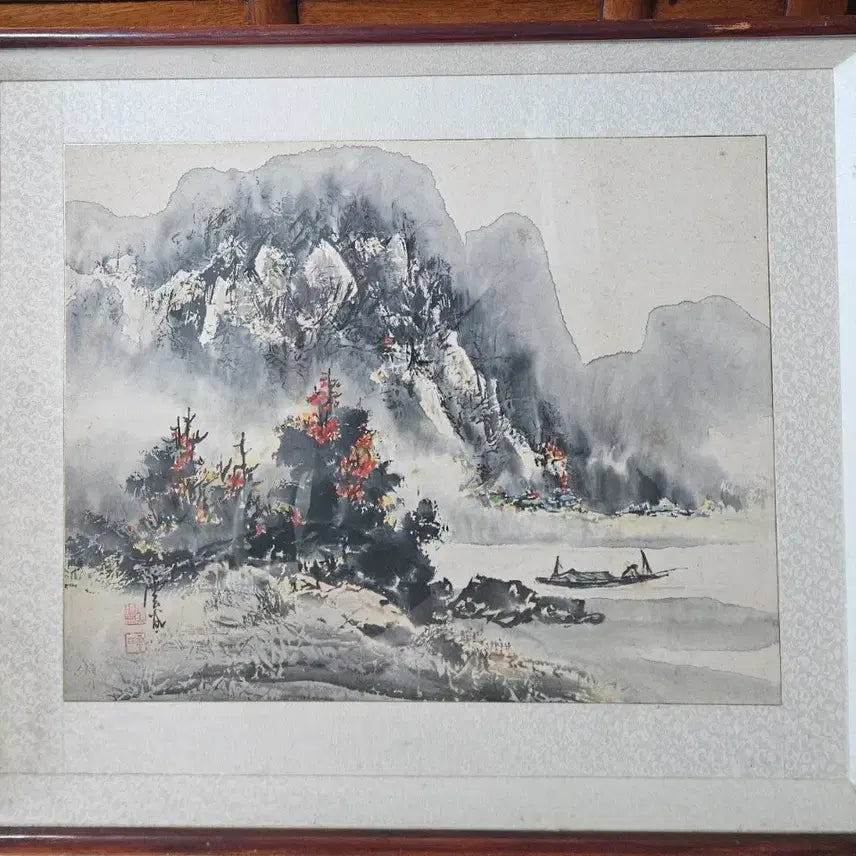 [BUNJANG] Unkok Kang Jang-won Landscape Painting / 운곡 강장윈선생 산수그림