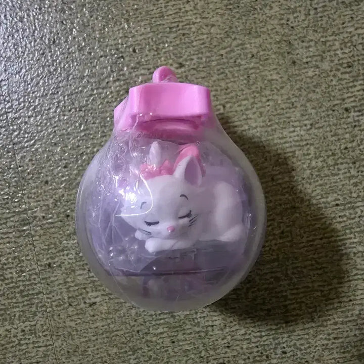 [BUNJANG] Disney Marie Capsule Bottle Charm / 디즈니 마리 가챠-Capsule Bottle charm