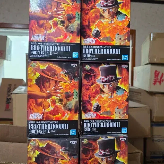 [BUNJANG] Banpresto One Piece Ace/Sabo Brotherhood Figure (Sealed) / <번장최저가>반프레스토 원피스  에이스/사보 미개봉새제품