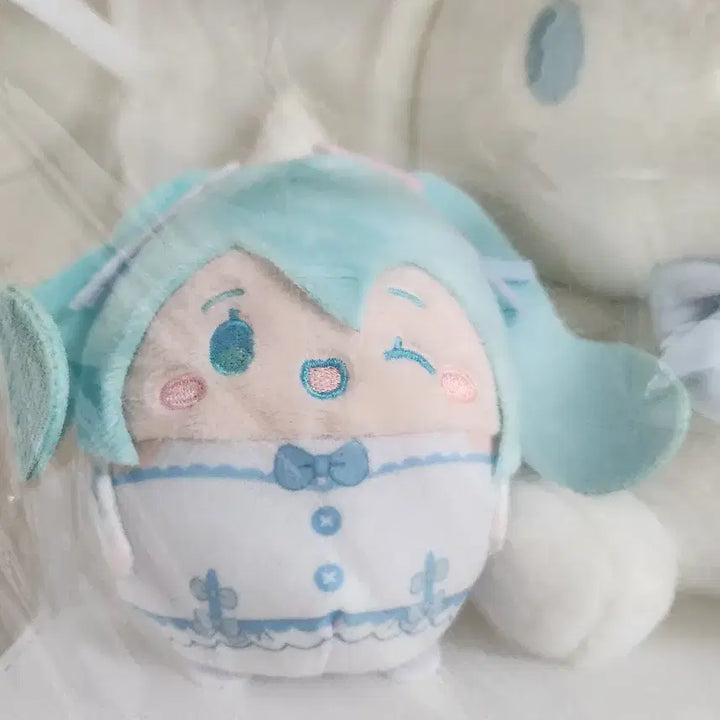 [BUNJANG] Hatsune Miku x Cinnamoroll Fuwacoring Mascot / 하츠네미쿠 시나모롤 콜라보 후와코로링