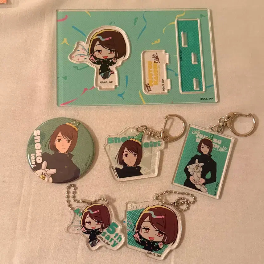 [BUNJANG] Jujutsu Kaisen 5th Anniversary Cafe Shoko Set / 주술회전 5주년 카페 쇼코 세트 판매해요