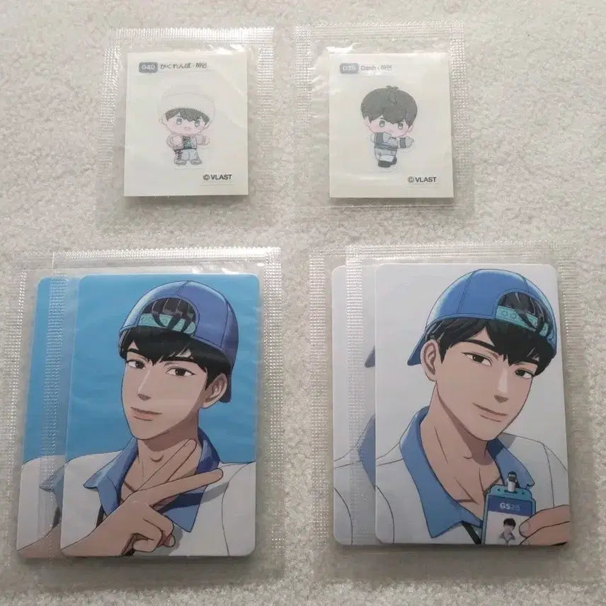 [BUNJANG] Plaive POB Hamin Bundle Set Photocard Sticker Set / [일괄] 플레이브 하민 포토카드/띠부씰