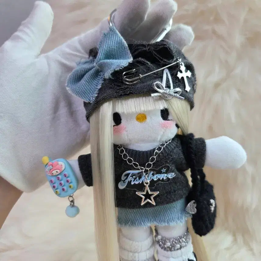 [BUNJANG] Hello Kitty Custom Long-Legged Kitty Plush Doll / 헬로키티 커스텀 롱다리키티 인형