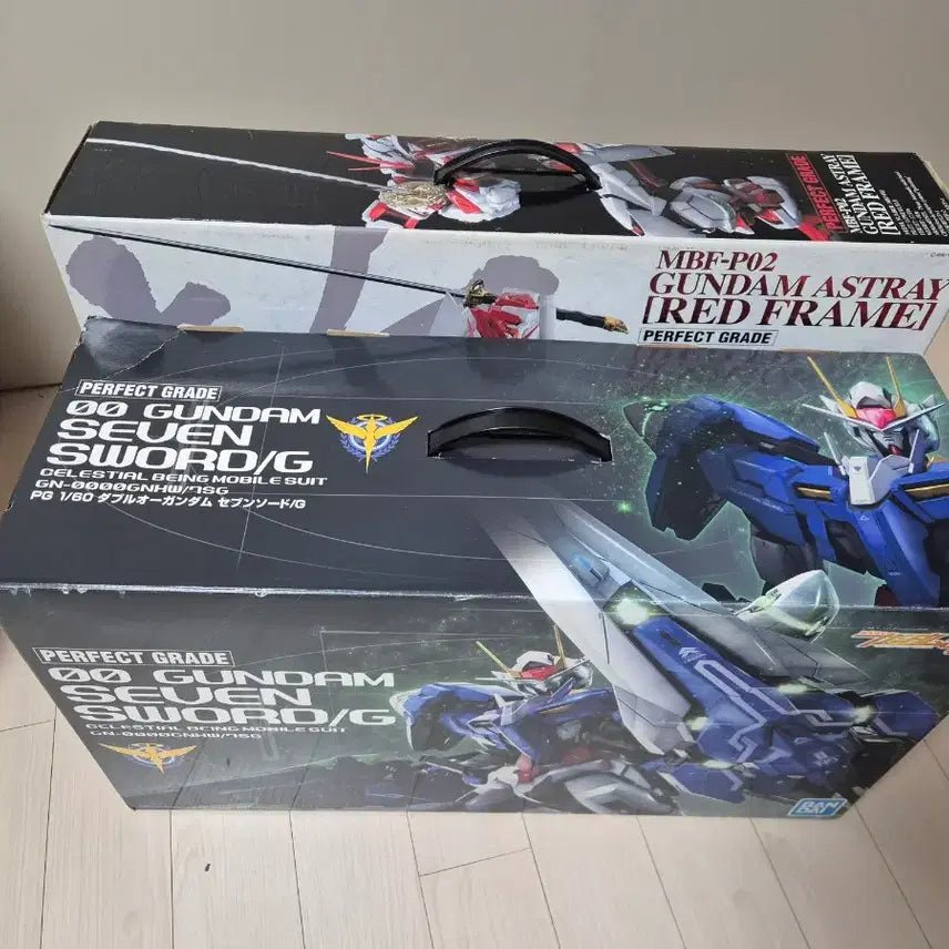 [BUNJANG] Bandai PG Gundam 00 Raiser Seven Sword/G / 반다이 PG 건담 더블오라이저 세븐소드/G 새상품