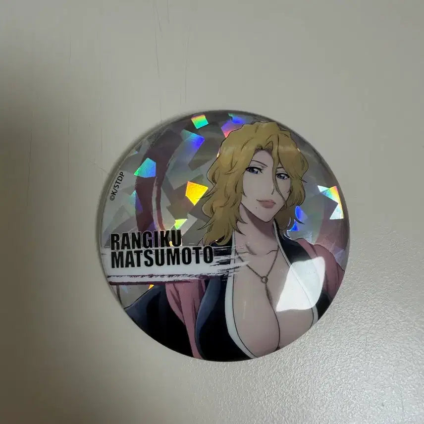 [BUNJANG] Bleach Matsumoto Rangiku Badge / 블리치 마츠모토 란기쿠 뱃지