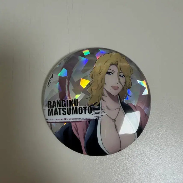 [BUNJANG] Bleach Matsumoto Rangiku Badge / 블리치 마츠모토 란기쿠 뱃지