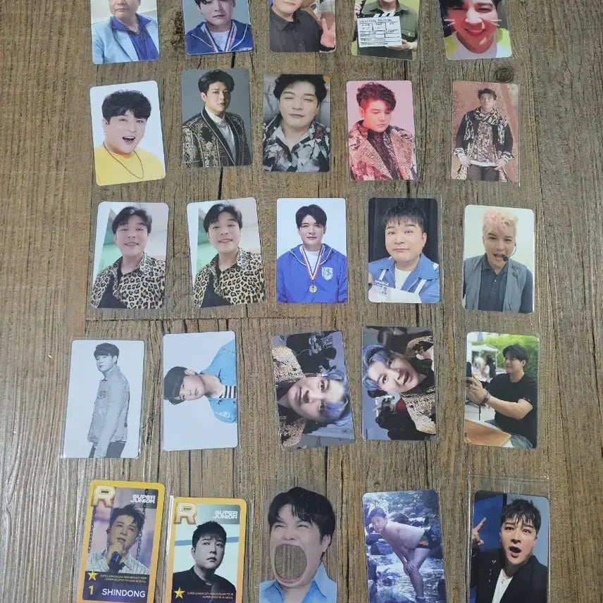[BUNJANG] Super Junior Shindong Photocard Bundle Set (25 pcs) / 일괄) 슈퍼주니어 신동 포카 25장 판매 양도합니다