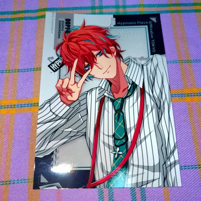 [BUNJANG] Hypnosis Mic Kannonzaka Doppo Flava Postcard / 히프마이(힢마) 칸논자카 돗포 플라바 엽서