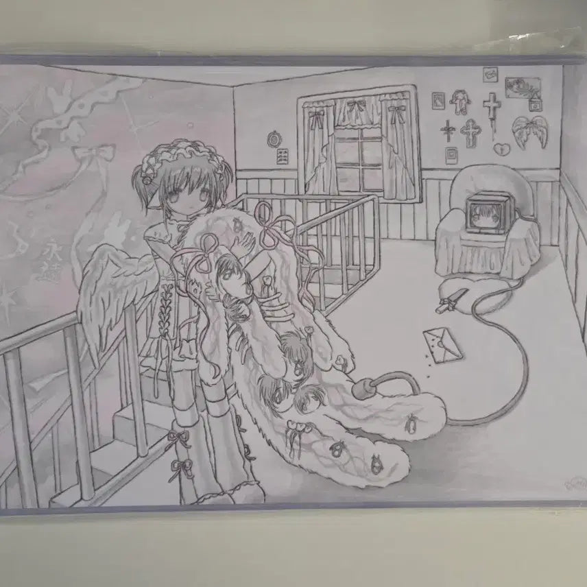 [BUNJANG] Milky Heart Pop-up A3 Poster / 밀키하트 팝업 A3 포스터 양도