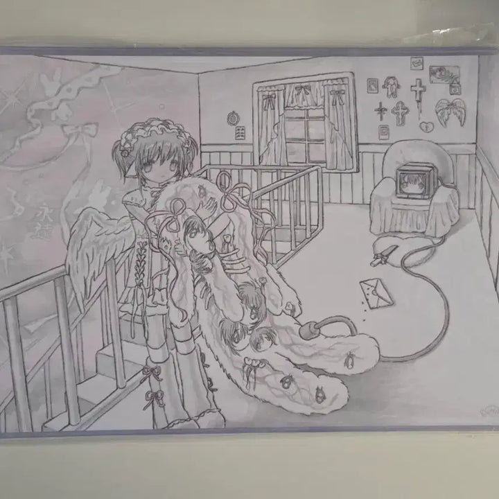 [BUNJANG] Milky Heart Pop-up A3 Poster / 밀키하트 팝업 A3 포스터 양도