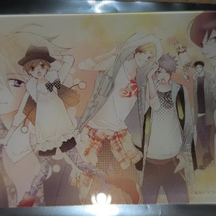 [BUNJANG] Ouran High School Host Club Original Art Acrylic Card / 오란고교 호스트부 원화 아크릴 카드