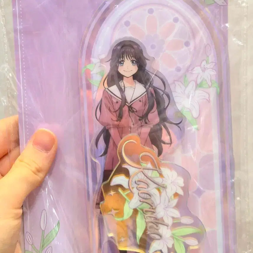 [BUNJANG] Kouko Fragrant Flowers Hologram Diorama Acrylic Stand (Sealed) / (미개봉 새상품) 향기꽃 향기로운꽃은늠름하게핀다 와구리 카오루코 홀로그램 디오라마 아크릴스탠드
