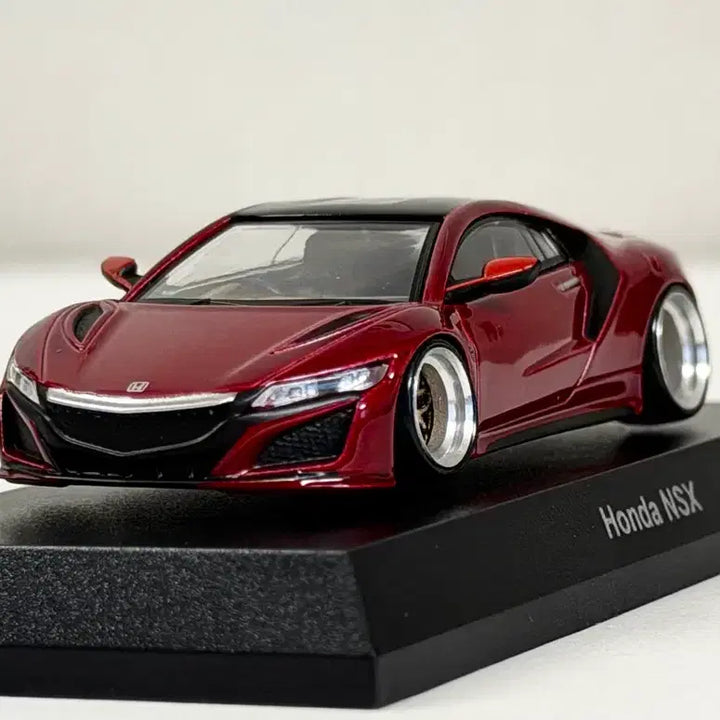[BUNJANG] Kyosho 1/64 Honda NSX Metallic Red Custom Wheels Diecast Model / [1/64] 혼다 NSX 휠 커스텀