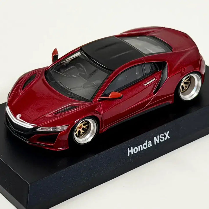 [BUNJANG] Kyosho 1/64 Honda NSX Metallic Red Custom Wheels Diecast Model / [1/64] 혼다 NSX 휠 커스텀