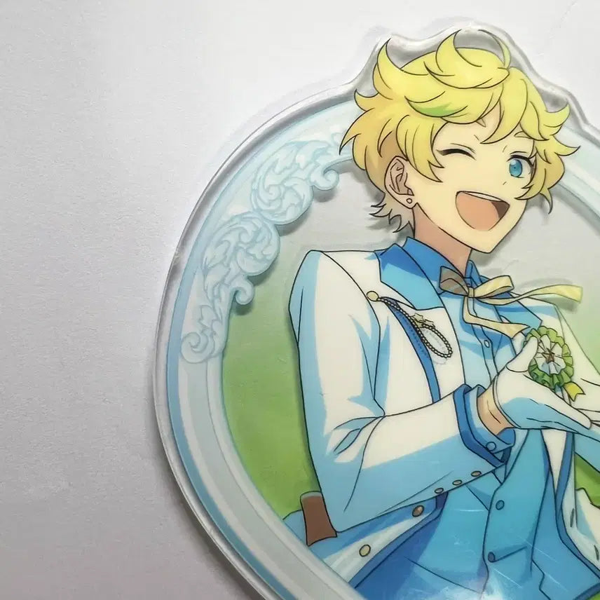 [BUNJANG] Ensemble Stars! Haruka &amp; Sora "White Formal" 3rd Anniversary Heart Acrylic Stand / 앙스타 하루카와 소라 중스타 백정장 서약 3주년 하트 아크릴 하루카와소라 스위치