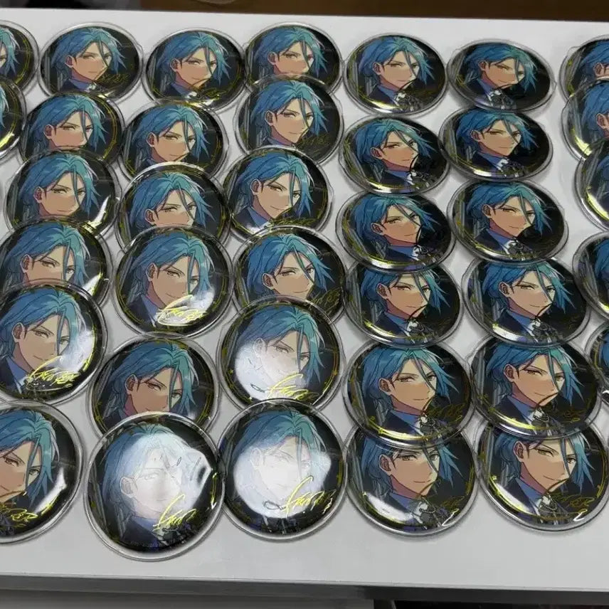 [BUNJANG] Ensemble Stars! Himel 5th Anniversary Can Badges Bundle Set / 앙스타 히메루 5주년 캔뱃지 일스타 싸인커버 42개 일괄판매