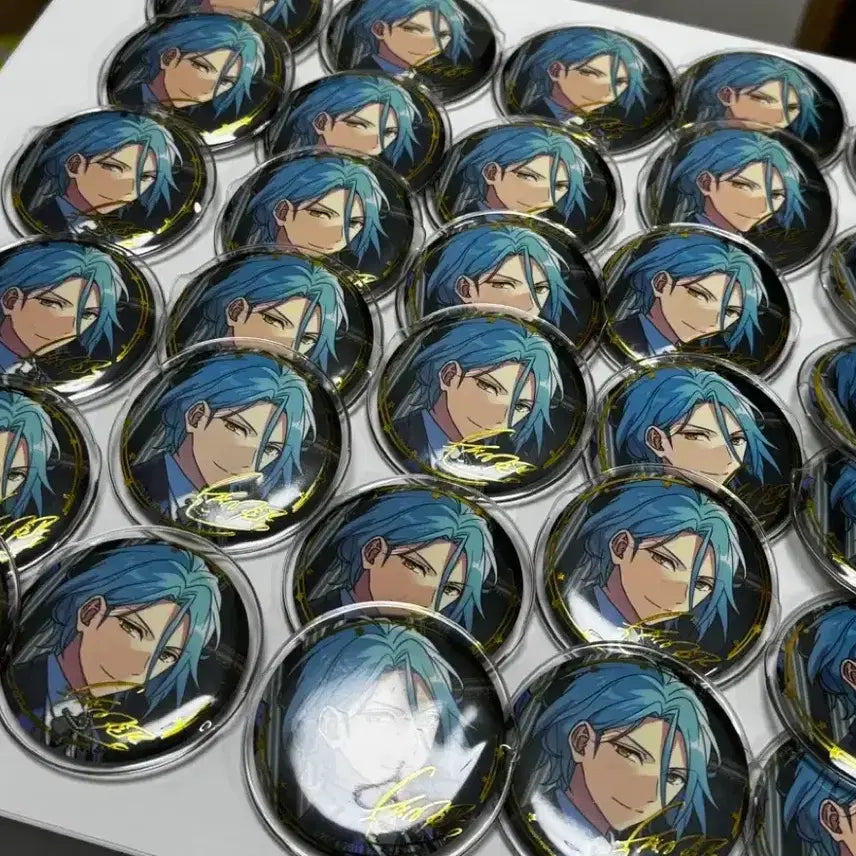 [BUNJANG] Ensemble Stars! Himel 5th Anniversary Can Badges Bundle Set / 앙스타 히메루 5주년 캔뱃지 일스타 싸인커버 42개 일괄판매